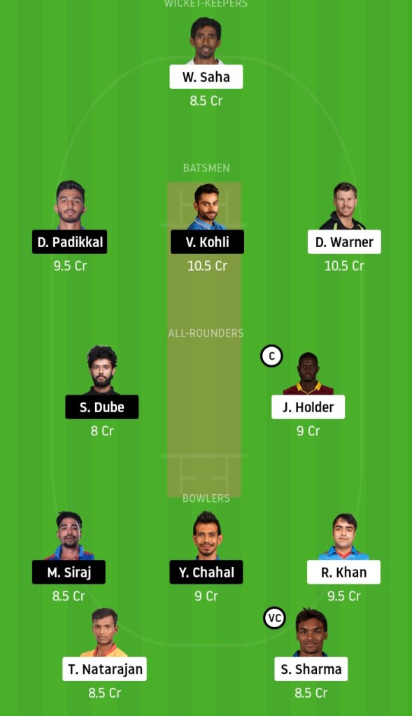  SRH vs MI Dream11 Match Prediction Crickinfo