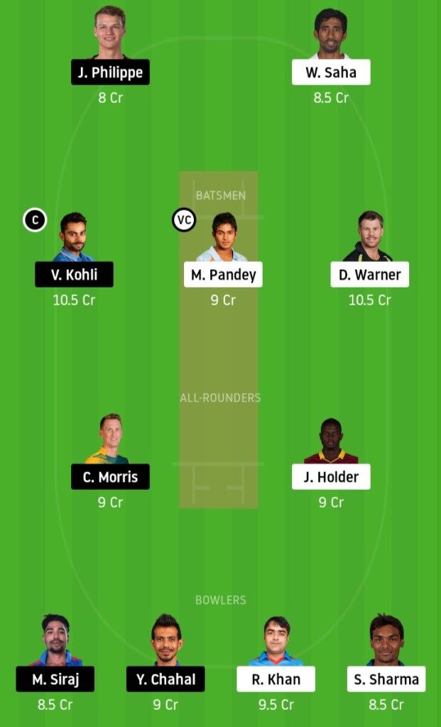 SRH vs MI Dream11 Team Prediction www.crickinfo.in