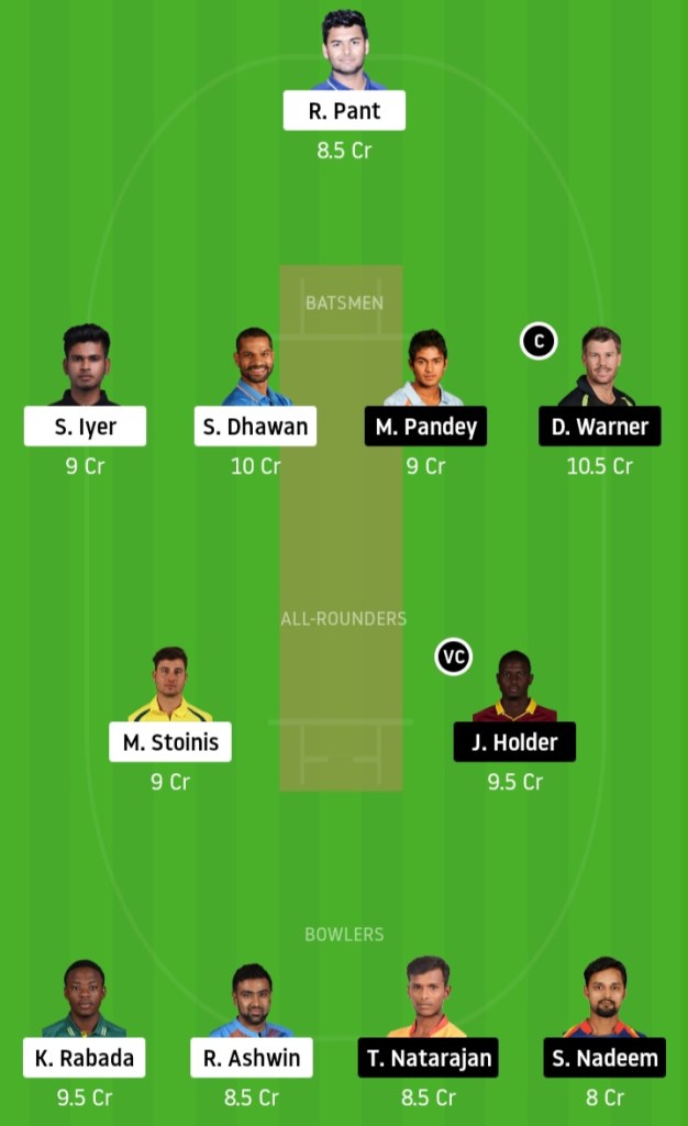 DC vs SRH 2nd Qualifier Crickinfo