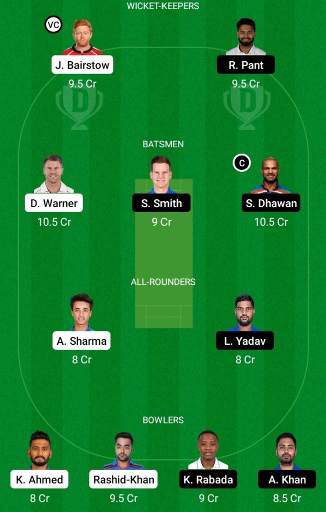 Sunrisers Hyderabad vs Delhi Capitals , SRH vs DC Dream11 Team Prediction, DC vs SRH Dream11 Prediction, Pitch Report, Team Squad, Playing11, Key Players, Captaincy Options, Small League Team, IPL 2021, Live Score, Live Match, IPL Match Preview, Fantasy Tips, IPL 2021, Today Team Prediction, Grand League Team, Dream11, SRH vs DC Today IPL Team, Batting Order.

