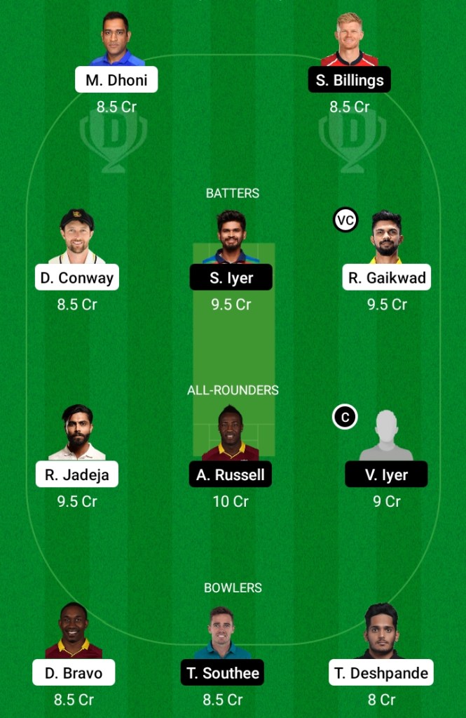 Chennai Super Kings vs Kolkata Knight Riders Dream11 Team, Check My Dream11 Team, Best players list of CSK vs KKR, TATA IPL 2022, Chennai Super Kings Dream 11 Team Player List, Kolkata Knight Riders Dream11 Team Player List, Dream11 Guru Tips, Fantasy Cricket Tips Chennai Super Kings vs Kolkata Knight Riders T20, Fantasy Cricket Prediction and Tips- CSK vs KKR TATA IPL 2022, Fantasy Cricket Tips Chennai Super Kings vs Kolkata Knight Riders TATA IPL 2022,  CSK vs KKR Dream11 Prediction, Chennai Super Kings vs Kolkata Knight Riders Match 1st IPL 2022 Dream11 Team, Picks, Probable Playing 11, Pitch Report,  Match Preview, CSK vs KKR Fantasy Team, Live Score, CSK vs KKR IPL Live Stream.